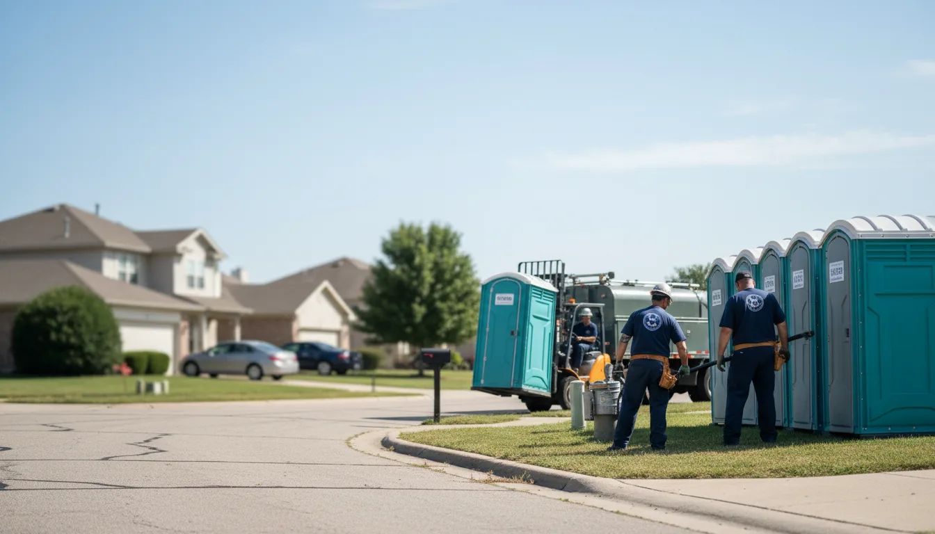 Porta Potty Rental in Golden, IL near me